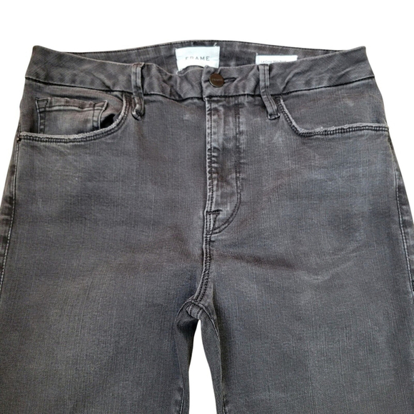 Frame Kerry Le Crop Mini Boot Jeans Women's Size 30. Waist 31" Inseam 27.5" - Picture 8 of 13
